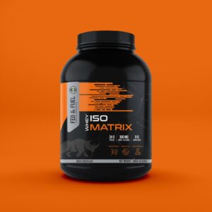 Fed & Fuel ISO Matrix – 2 KG – White Chocolate Raspberry / Rich Chocolate