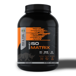 Fed & Fuel ISO Matrix – 2 KG – White Chocolate Raspberry / Rich Chocolate
