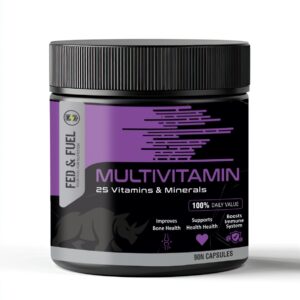 Fed & Fuel Multivitamin – 25 Vitamins & Minerals